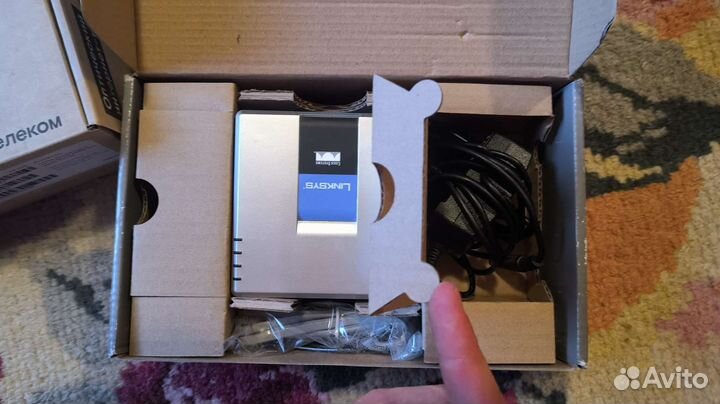 Телефонный адаптер с роутером