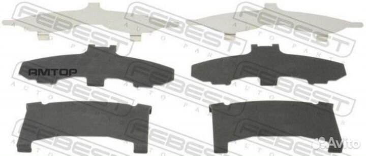 Febest 0403-CW6WF Монтажный комплект для дисковых