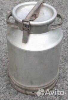 Фляга алюминиевая б/у 40л