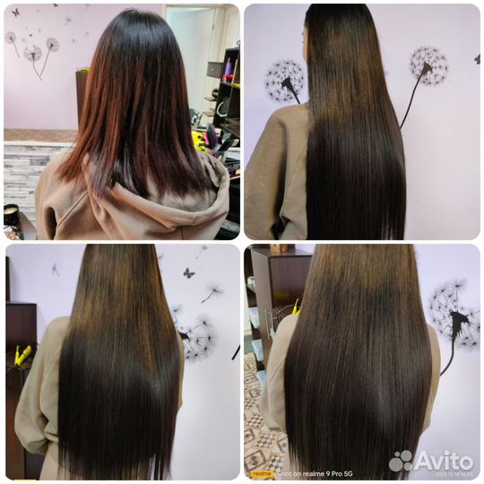 Наращивание волос, Кератин, Ботокс, Нанопластика