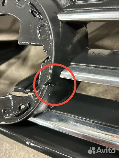 Решетка радиатора volkswagen polo 5 рест