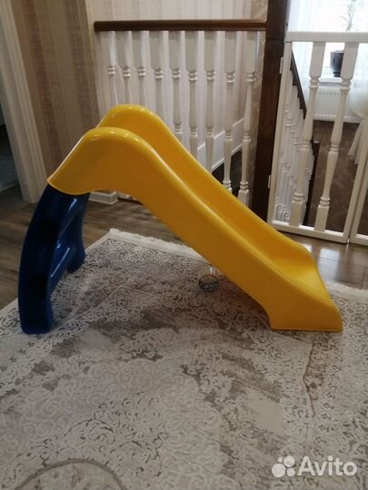 Детская горка пластиковая бу