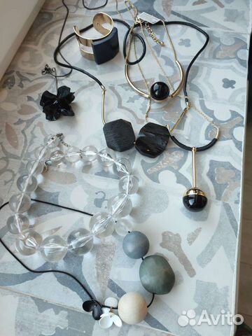 Колье чокер,стиль Cos