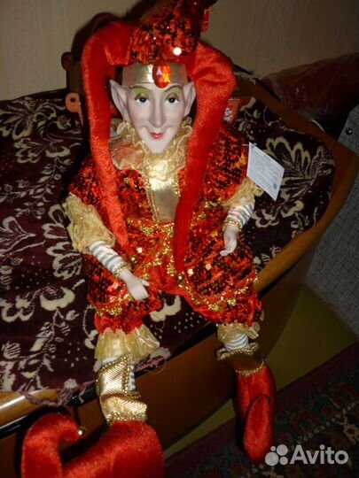 Механическая кукла ручной работы - Клоун