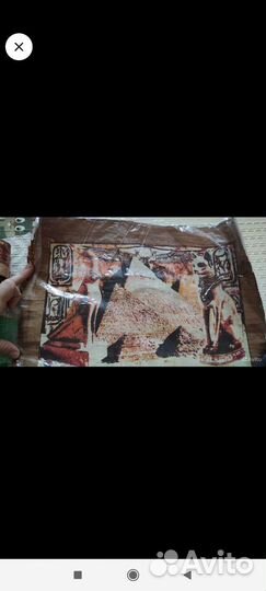 Картина на папирусе из Египта