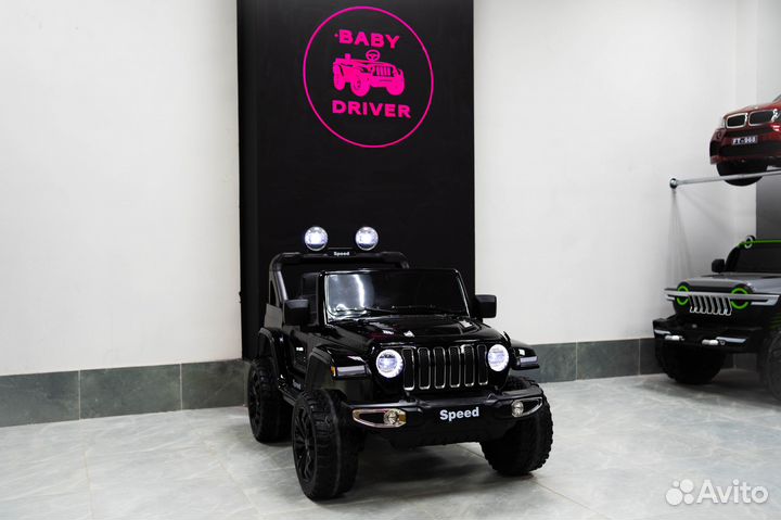Детский Электромобиль джип, полный привод