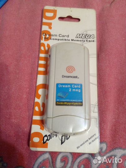 Dreamcast карта памяти 2 мб