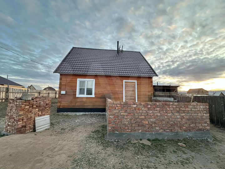 Дом 56 м² на участке 8 сот.