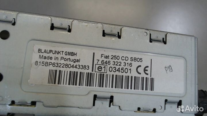 Магнитола Peugeot Boxer, 2008