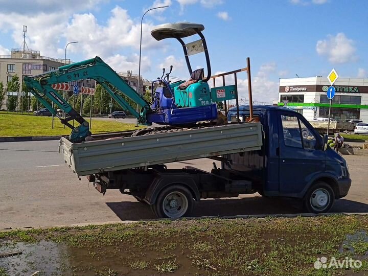 Услуги Миниэксковатора