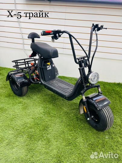 Электроскутер CityCoCo trike GT X5 Pro Рестайлинг