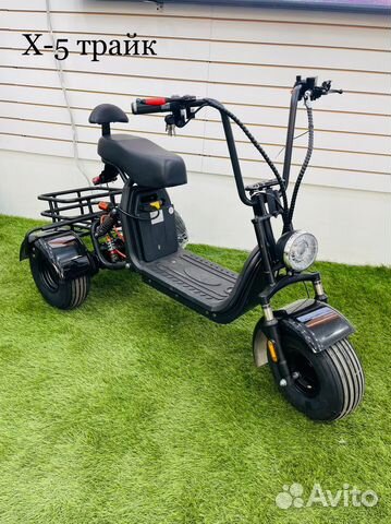 Электроскутер CityCoCo trike GT X5 Pro Рестайлинг