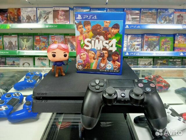 Sony PlayStation 4 Slim 500GB + The Sims 4