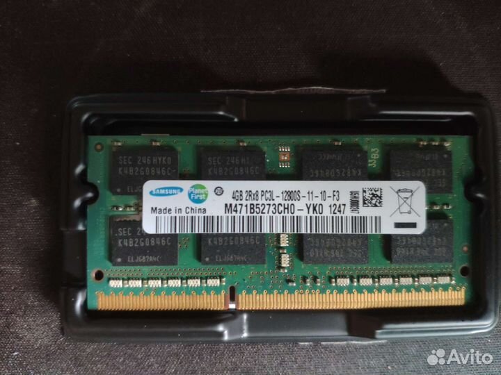 Оперативная память ddr3 для ноутбука 4гб