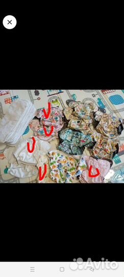 Многоразовые подгузники gloryes