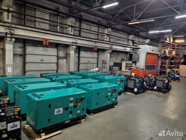Дизельный генератор 40 кВт в кожухе