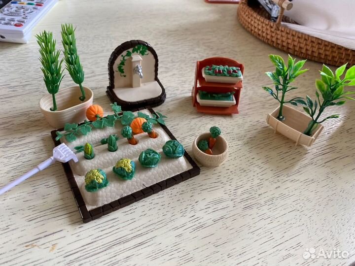 Sylvanian families огород