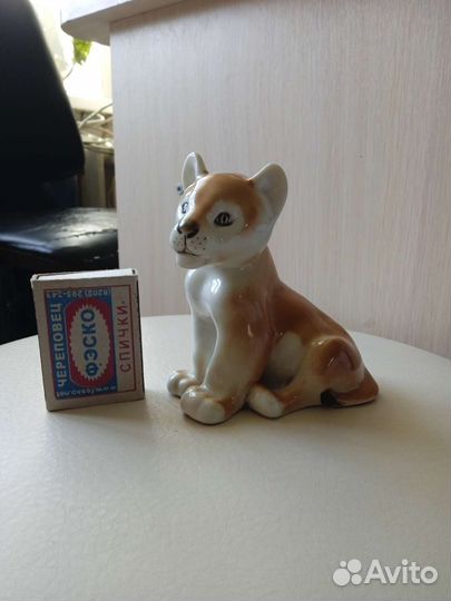 Статуэтка Львенок лфз СССР