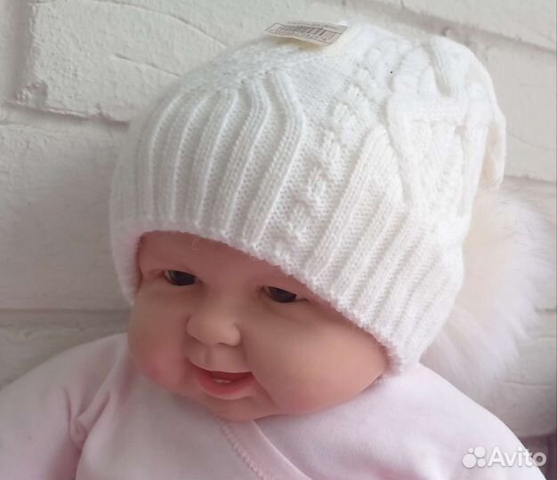 Шапка зимняя на девочку