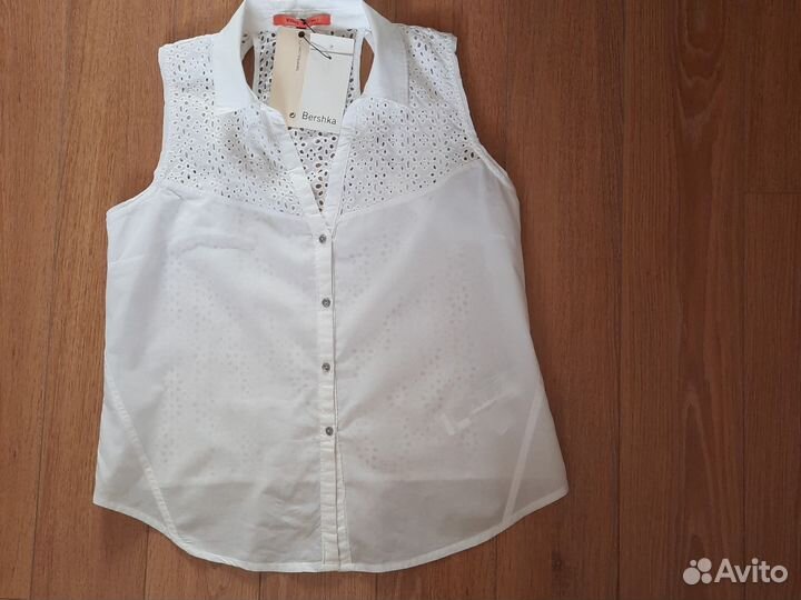 Zara шорты,Bershka летняя блузка,новая,48р