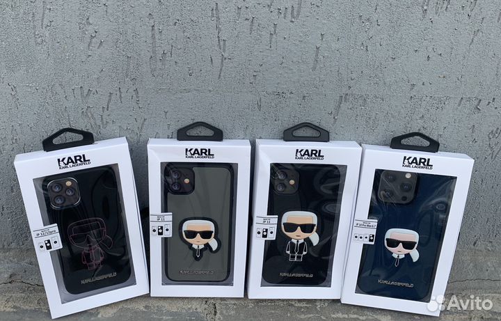 Чехол Guess Karl Lagerfeld на iPhone