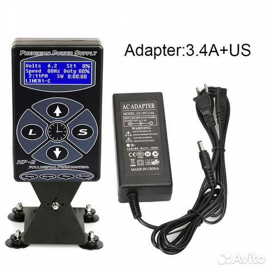 Блок питания Hurricane для тату новый