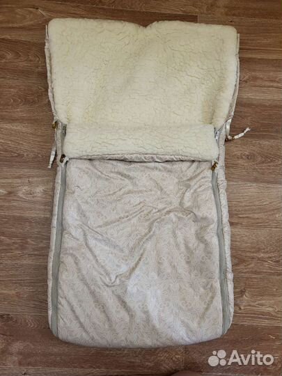 Зимний конверт в коляску