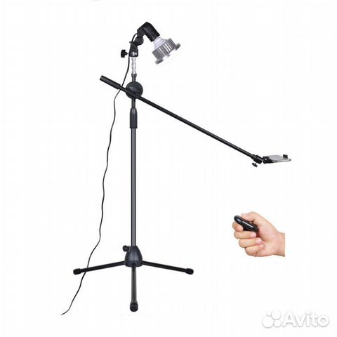 Стойка-журавль dofa для крепления телефона с пульт