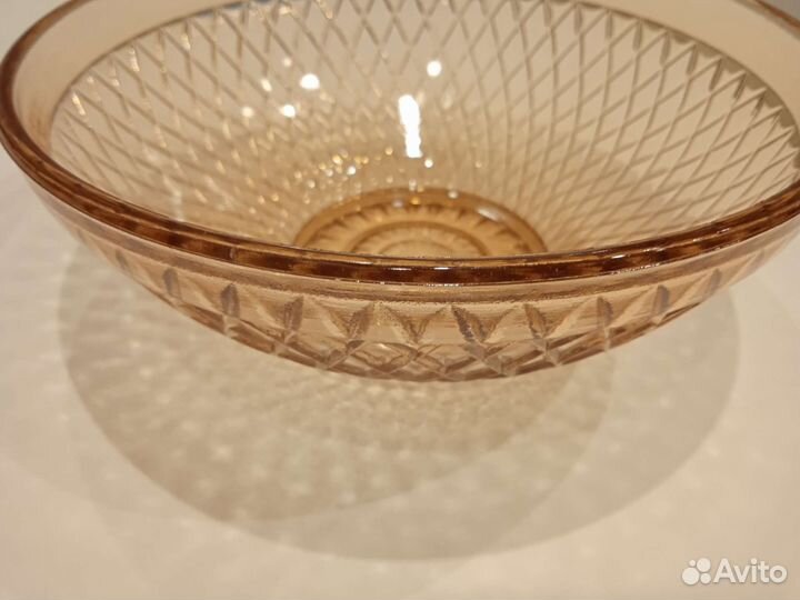 Салатник, цветное стекло, СССР