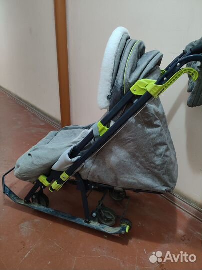 Санки коляска ника кидс