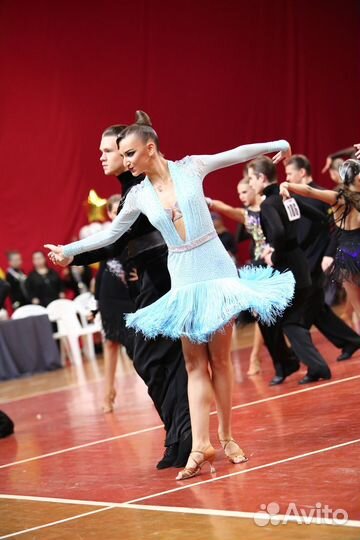 Платье для бальных танцев латина ю2