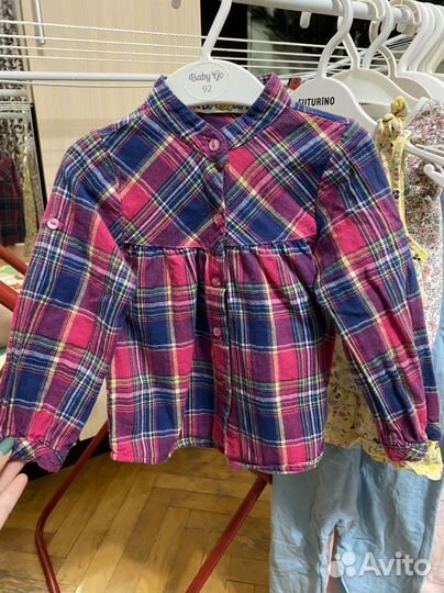 Платье для девочки 92