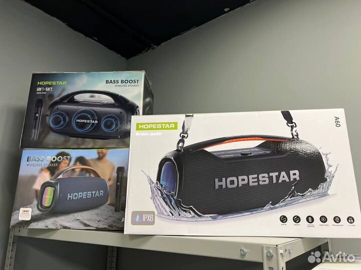 Портативная колонка hopestar a60/50/40 bluetooth