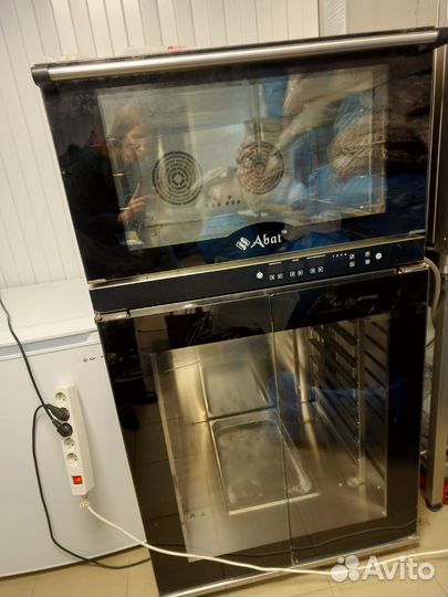 Конвекционная печь Абат кпп-4 с расстойным шкафом