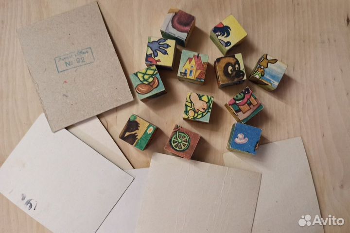 Кубики мультфильмы Игра СССР