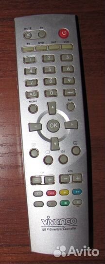Пульт для телевизора универсальный Vivanco UR4