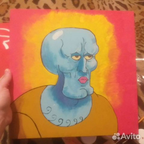 Мемы на холсте в наличии и на заказ