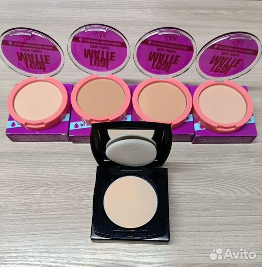 Тени для век, румяна, палетка