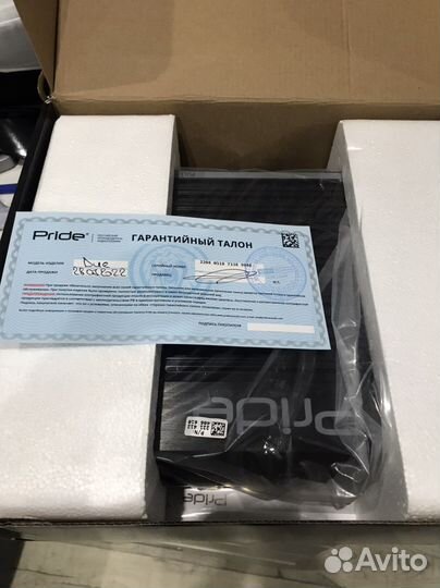 Усилитель pride due