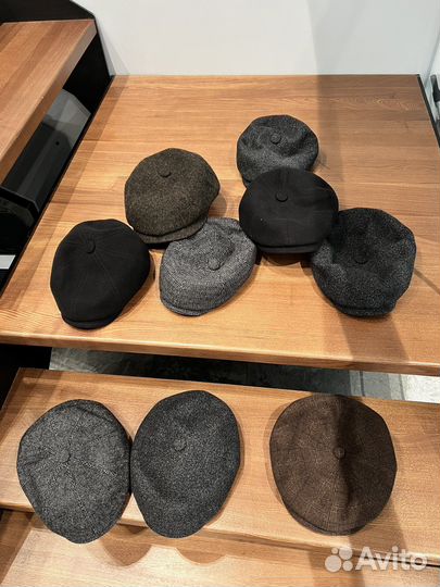 Плоские кепки гаврош козырек