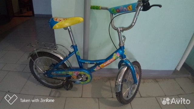 Детский велосипед на 16 колесах