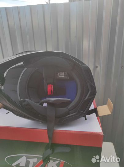 Мото шлем кроссовый