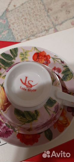 Чайная пара 2шт. на подставке