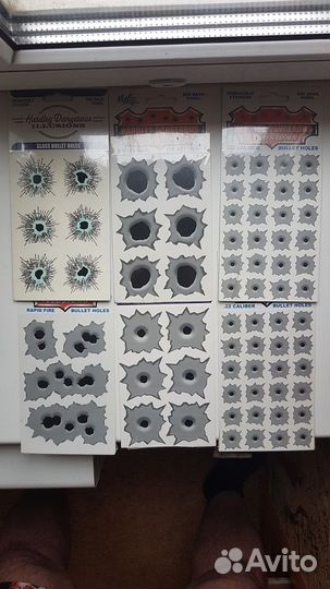 Комплект наклеек стикеров 