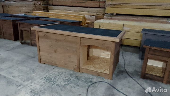 Будка для собаки утепленная