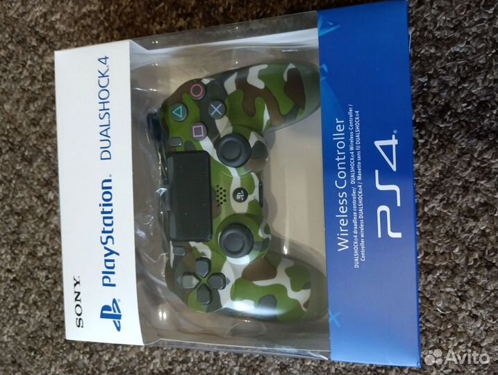 Джойстик для PS4 + кабель, Dualshock / Геймпад пс4