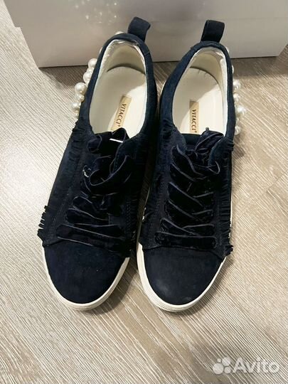 Кеды женские натуральная кожа