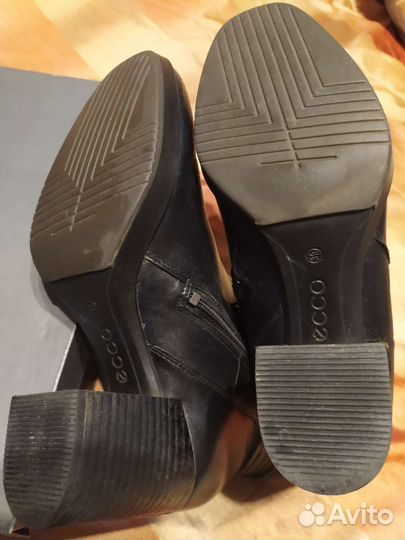 Ботинки женские ecco размер 39 демисезонные