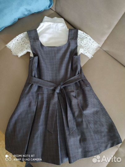 Сарафан школьный р. 122