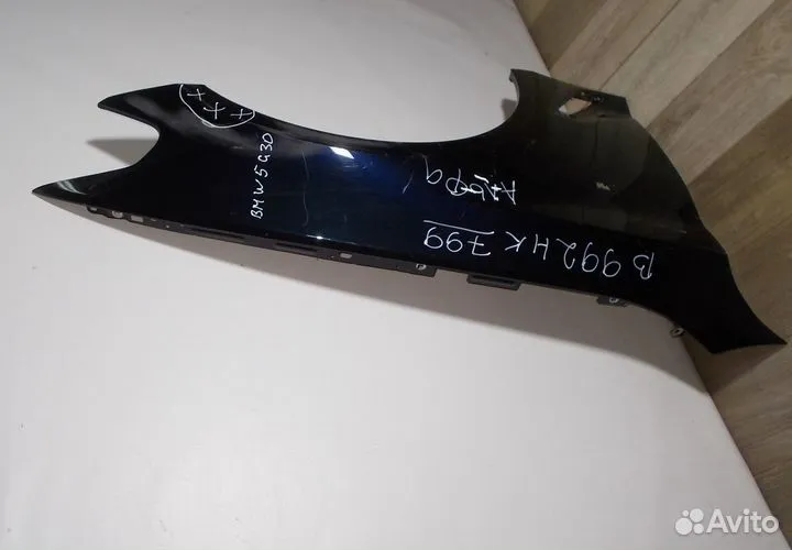 Крыло переднее правое бу BMW 5 G30 OEM 41007443688